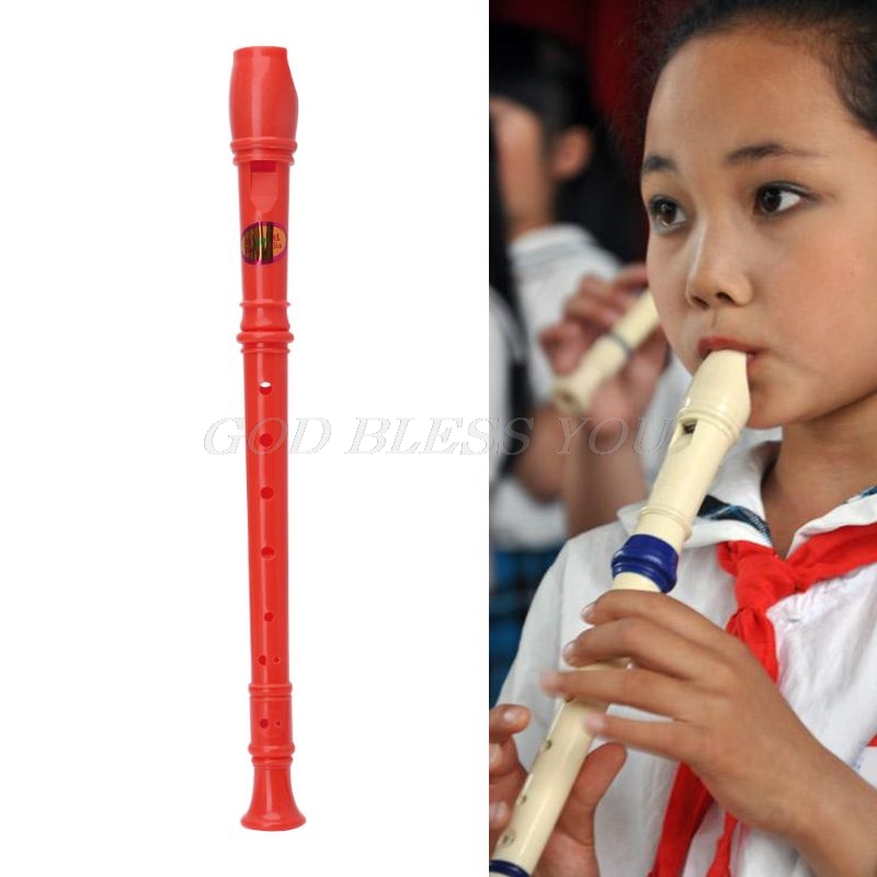 Soprano Recorder Plastic - آلة موسيقية بلاستيكية متعددة الألوان ،