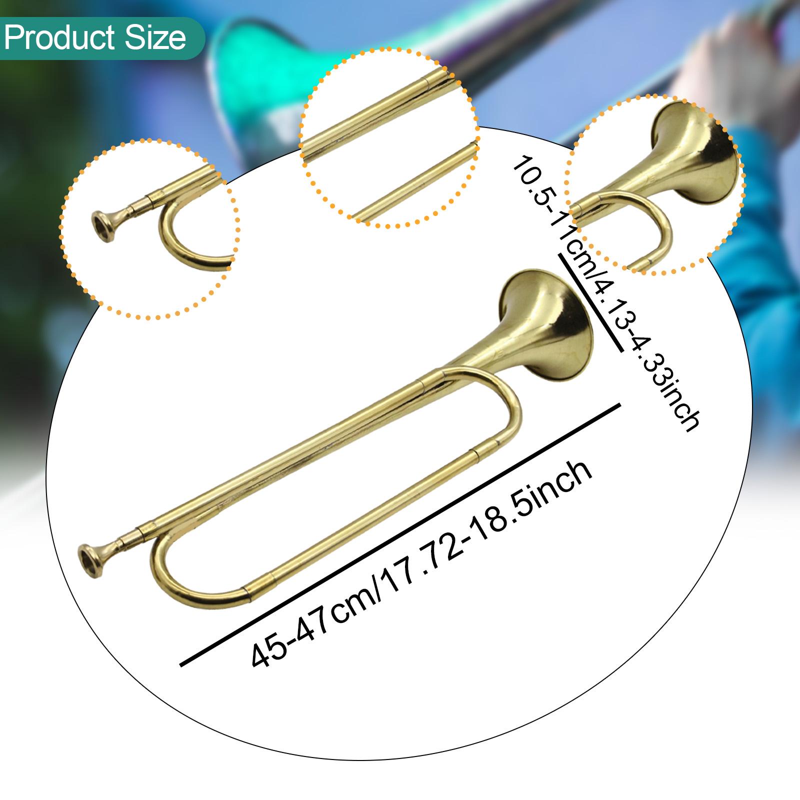 Musical Instrument Bugle - بوق BB للعزف مع قطعة الفم،