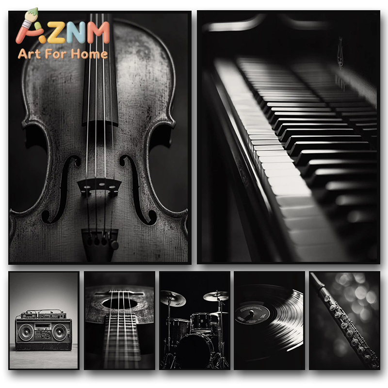 لوحات فنية كلاسيكية لآلات موسي - مراجعة Picture Of Musical Instrument وسعره